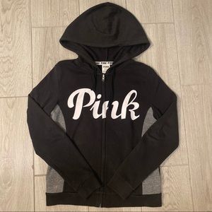 PINK zip up hoodie